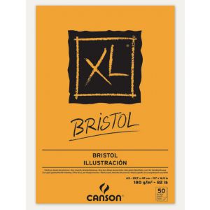 Blok techniczny Canson XL Biały Bristol A3+/50/180g